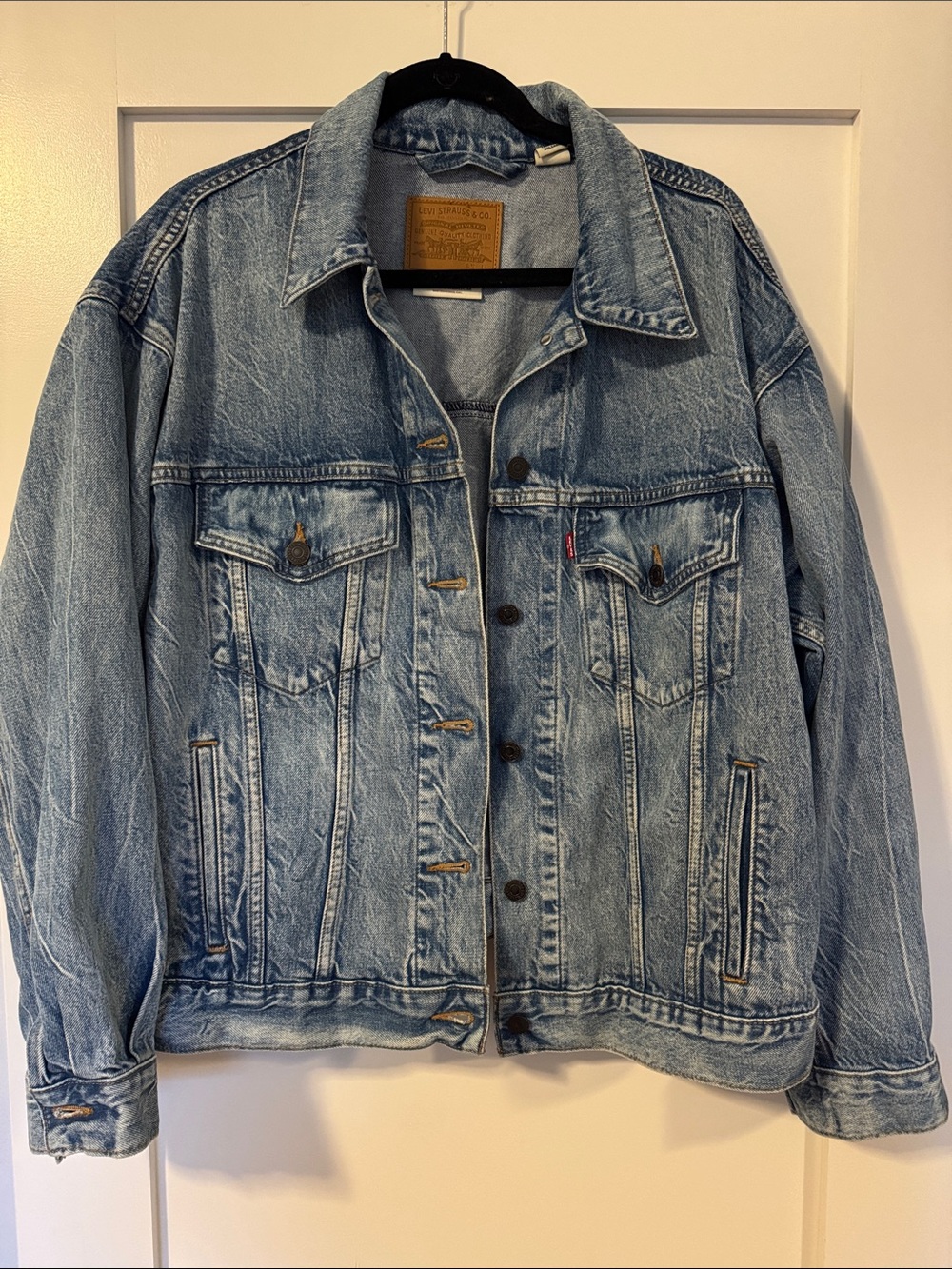 Levi's Light Blue Vintage Wash Denim Trucker Jacket